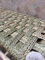 Handgefertigte Holzbank mit integriertem Schuhregal – praktische Sitzbank – Bild 3