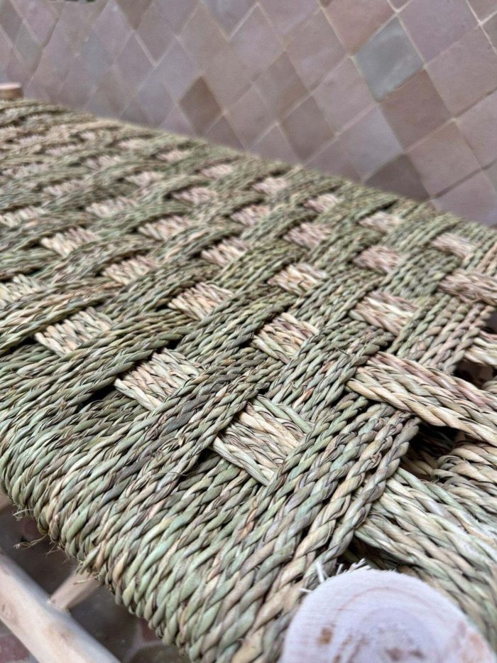 Handgefertigte Holzbank mit integriertem Schuhregal – praktische Sitzbank – Bild 3