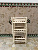 Handgefertigtes Holz Schuhregal – Rustikaler 3-Etagen Schuh-Organizer – Bild 6