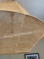 Marokkanische sechseckige Pendelleuchte – große handgeflochtene Deckenlampe – Bild 6