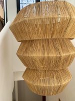 Übergroße sechseckige Pendelleuchte – handgeflochtenes marokkanisches Design – Bild 2