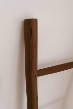 Dekorative Holzleiter als Handtuchhalter – Natürliche Boho Deko – Bild 6