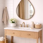 Handgefertigter marokkanischer Wandspiegel aus Messing – authentische Artisan-Dekoration