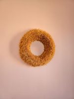 Marokkanischer Raffia-Spiegel – runder handgeflochtener Wandspiegel – Bild 6