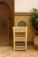 Handgefertigtes Holz Schuhregal – Rustikaler 3-Etagen Schuh-Organizer