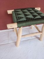 Small Handmade Bench handcrafted from solid wood for entryway, bedroom, and living room