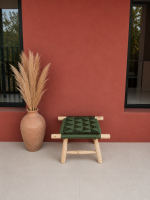 Small Handmade Bench handcrafted from solid wood for entryway, bedroom, and living room